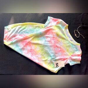 SO Girls Pajama Tie-Dye TShirt